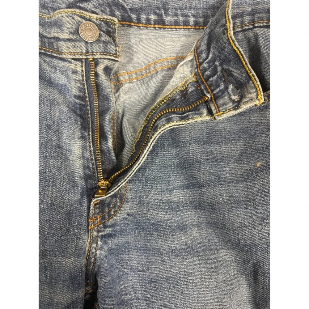 Levis 514 Straight Fit Jeans Mens 32x30 Medium Wash Stretch Denim Pants 04511
